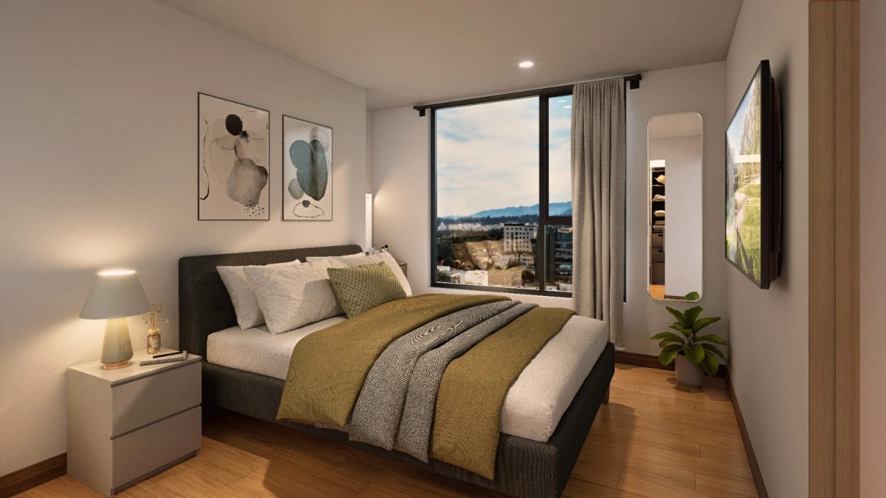 Apartamento en Venta Zona 10 | 71 m² | 2 Habitaciones + Bodega y 2 Parqueos | Preventa — foto 6 de 11